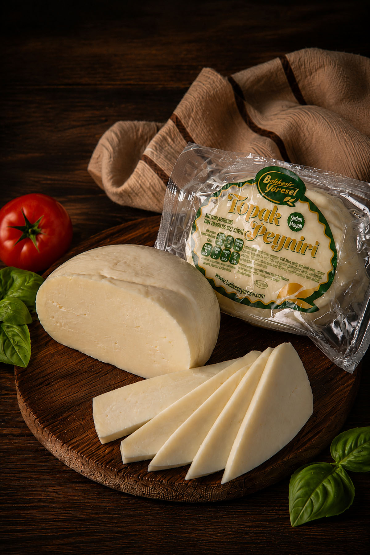 Keçi Sütlü Topak Peyniri 1Kg